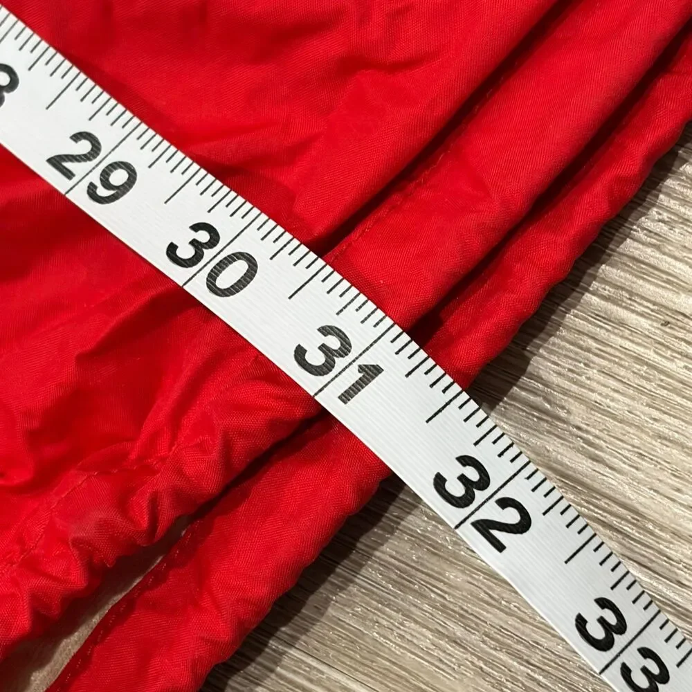 Vtg Patagonia 80s 90s Pullover Snap T Windbreaker Anorak Jacket Mens Sz XL Red